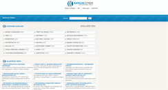 Desktop Screenshot of katalogstron.com.pl